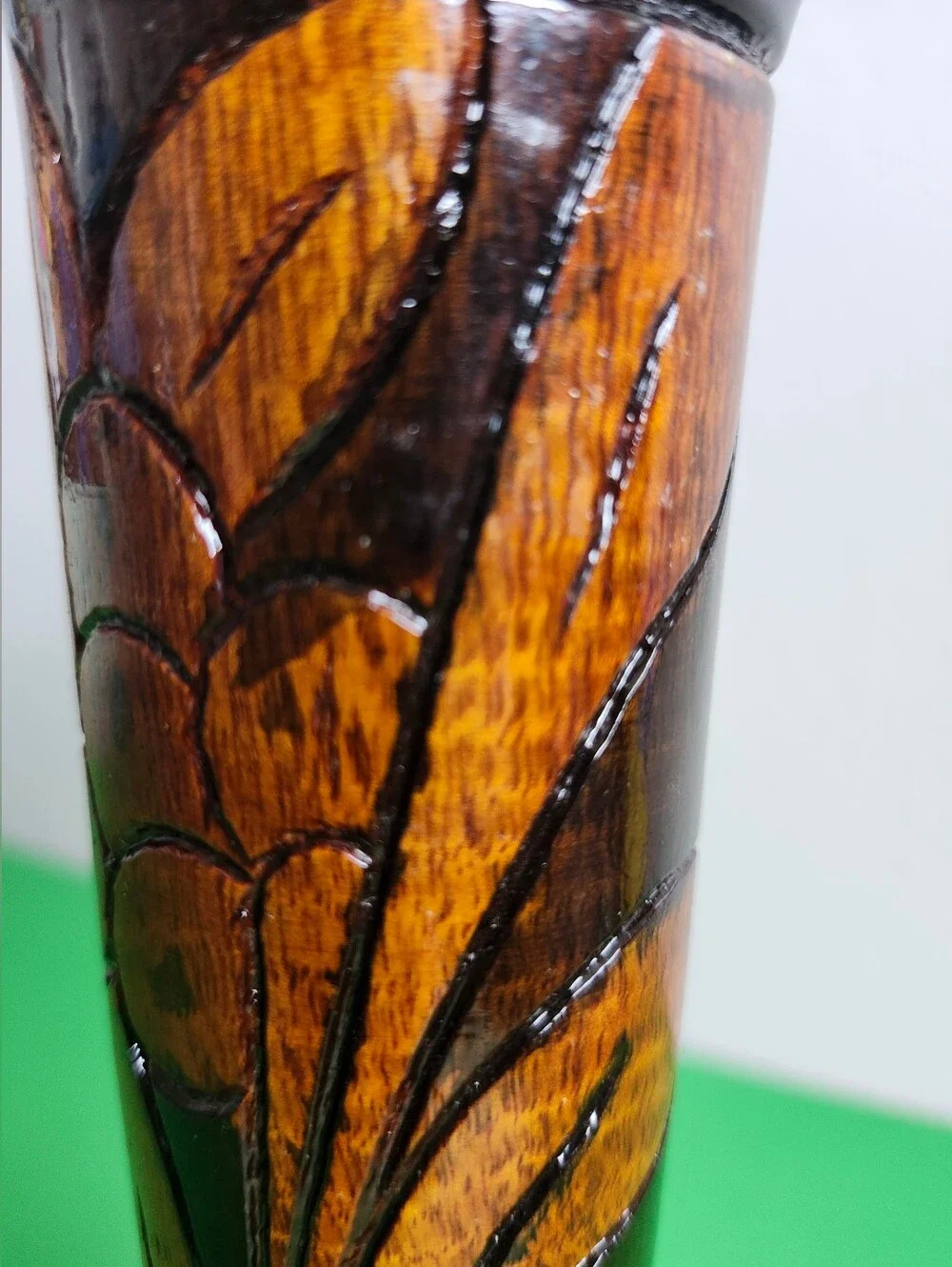 umbranded hand carved